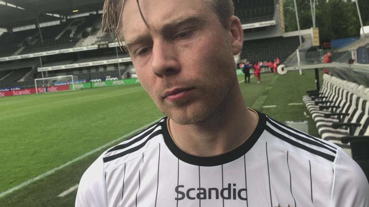 – Alltid godt å skåre mål